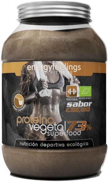 Energy Feelings Vegan Protein Powder Organic Chocolate 1.5 kg