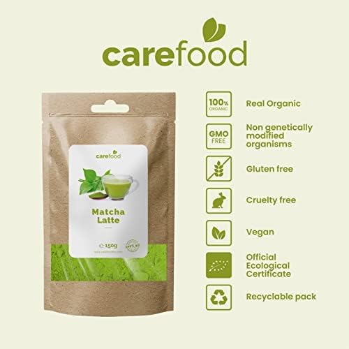 Carefood - Matcha Tea Organic Milk Powder 150g