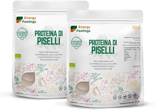 Energy Feelings Organic Pea Protein Powder 500g