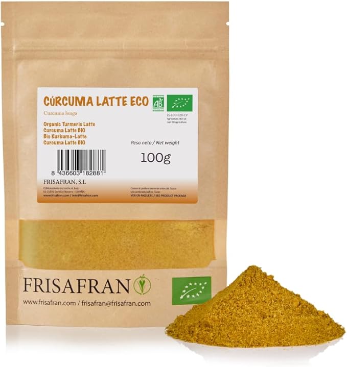 FRISAFRAN | Organic Turmeric Latte Powder 200g