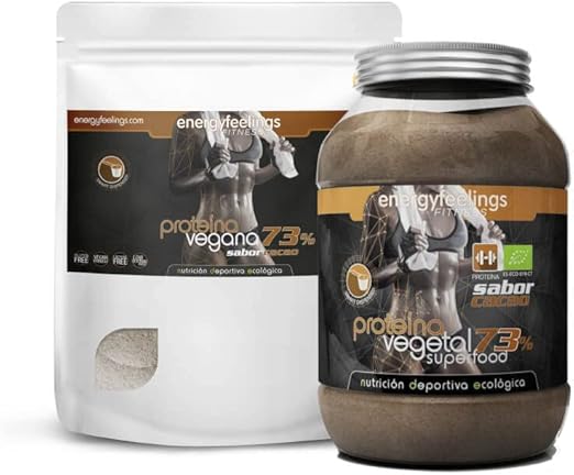 Energy Feelings Vegan Protein Powder Organic Chocolate 1.5 kg