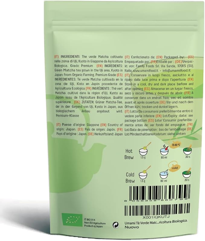 Umami Organic Matcha Green Tea Powder 50g