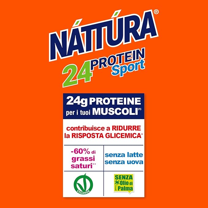 NATTURA Protein Sport Oat Shortbread with Chocolate Drops