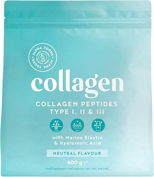 Collagen Peptides Pure Hydrolyzed with Hyaluronic Acid  400g