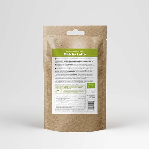 Carefood - Matcha Tea Organic Milk Powder 150g