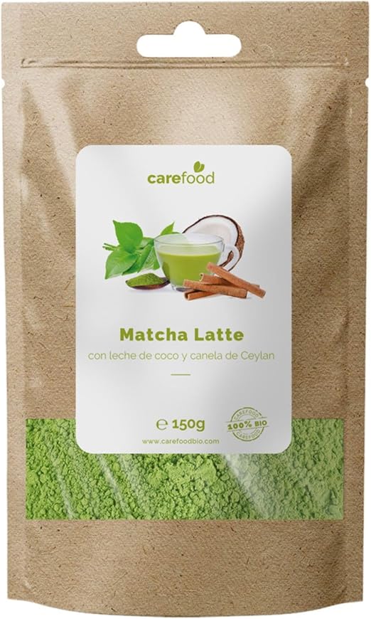 Carefood - Matcha Tea Organic Milk Powder 150g