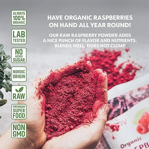 LOOV Organic Raspberry Powder