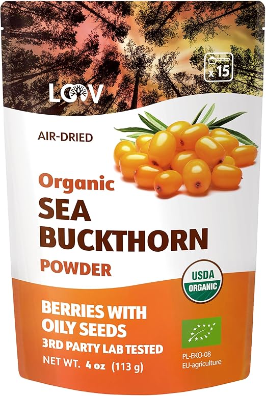 LOOV Organic Sea Buckthorn Powder