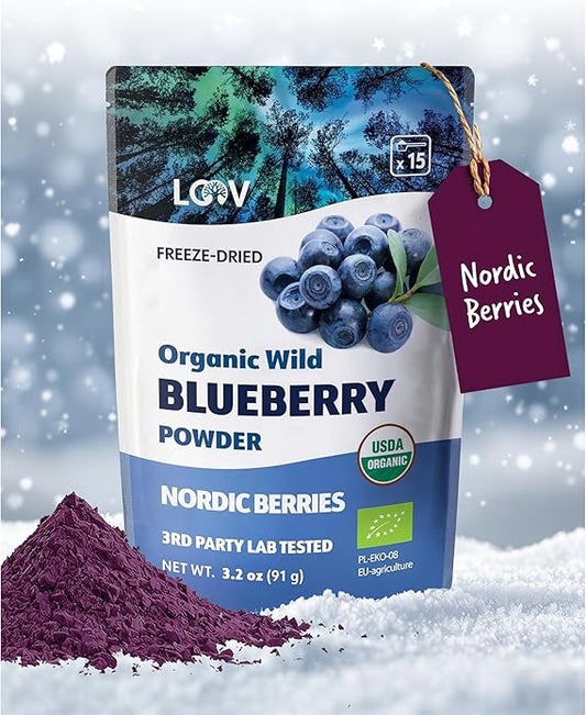 LOOV Organic Wild Cranberry Powder - 15 Day Stock - 91g