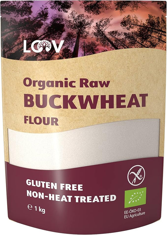 LOOV Untreated Buckwheat Flour, 1 kg